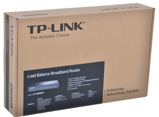 Маршрутизатор TP-LINK TL-R480T+ с регул.пропускной способности 2WAN+3LAN 10/100Mb/s, Intel IXP 266Mhz, VLAN