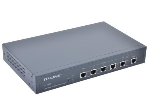 Маршрутизатор TP-LINK TL-R480T+ с регул.пропускной способности 2WAN+3LAN 10/100Mb/s, Intel IXP 266Mhz, VLAN