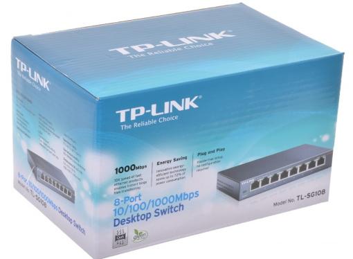 Коммутатор TP-LINK TL-SG108