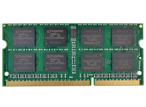 Оперативная память Kingston DDR3 8Gb,  PC12800, SO-DIMM, 1600MHz (KVR16S11/8) CL11 [Retail]