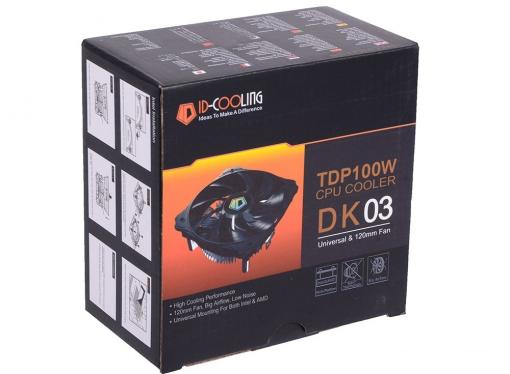 Кулер ID-Cooling DK-03 (100W/Intel 775,115*/AMD)