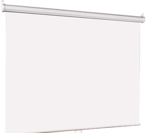 [LEP-100101] Настенный экран Lumien Eco Picture 150х150 см Matte White, восьмигранный корпус, возм. потолочн-настенного крепления (ТРЕУГОЛЬНАЯ уп)
