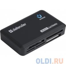 Картридер Defender OPTIMUS USB 2.0 Black
