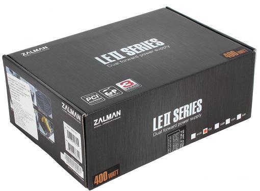 Блок питания Zalman 400W ZM400-LE2 v2.3, Fan 12 cm, Retail