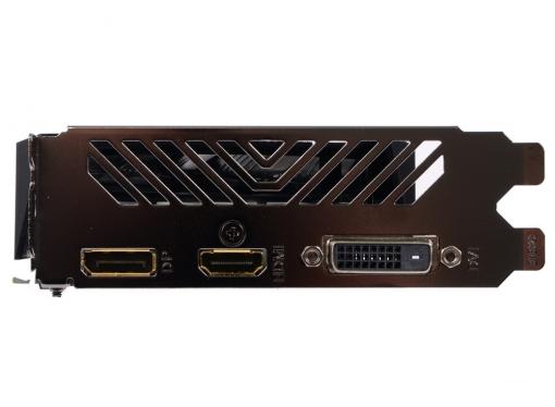 Видеокарта GIGABYTE GeForce GTX 1050 OC 2G GV-N1050OC-2GD 2Gb 1404Mhz NVIDIA GTX1050/GDDR5/7008Mhz/128 bit/PCI-E/DVI,DP,HDMI