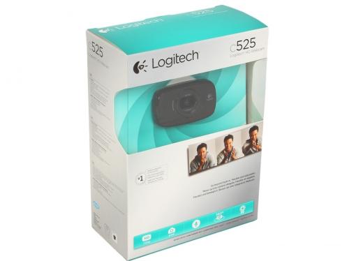 Камера интернет (960-001064) Logitech HD WebCam C525 NEW