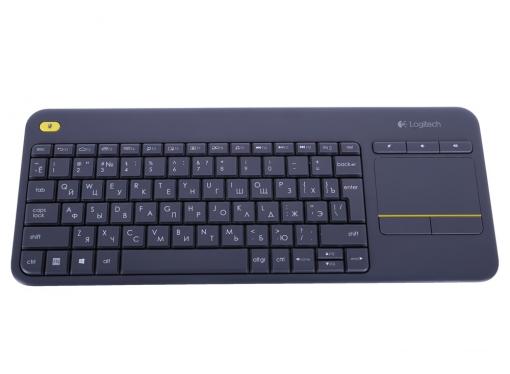 (920-007147) Клавиатура Беспроводная Logitech Wireless Touch Keyboard K400 Plus Dark
