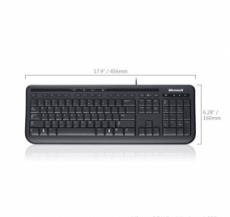 (ANB-00018) Клавиатура Microsoft Wired 600 Keyboard USB Black Retail