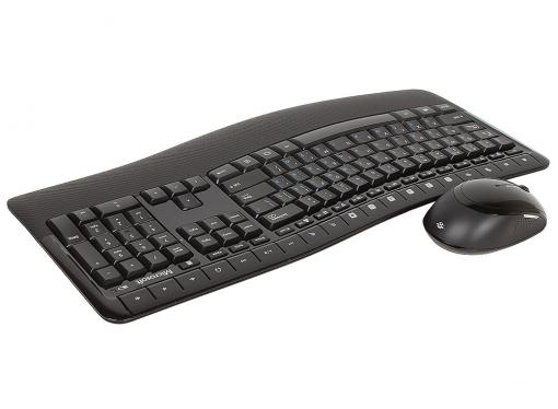 Клавиатура + мышь Microsoft 5050 (PP4-00017) клав:черный мышь:черный USB беспроводная Multimedia