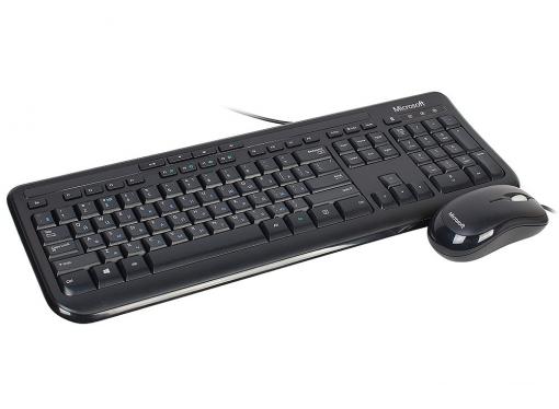 Клавиатура + Мышь Microsoft Desktop 600 (3J2-00015) Black (USB, keyboard: 5 multimedia btn, mouse: optical, 800dpi, 3btn+Scroll) ForBsnss