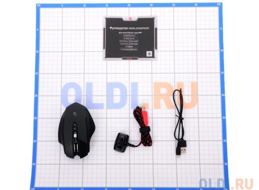 Мышь A4-Tech  Bloody Warrior RT7 черный оптическая (4000dpi) беспроводная USB2.0 игровая (9but)