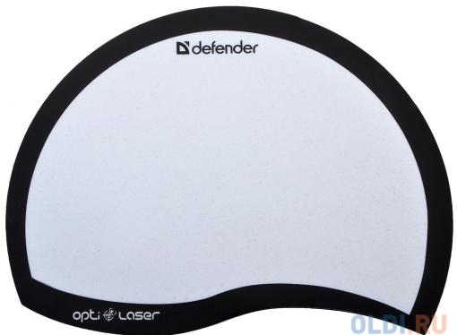 Коврик для  мыши Defender  пластиковый Ergo opti-laser Black (черный) 215х165х1.2 мм