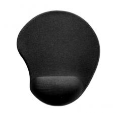 Коврик для мыши SVEN GL009BK, черный, 250х220х20 мм, материал: гель на прорезиненной основе, лайкра