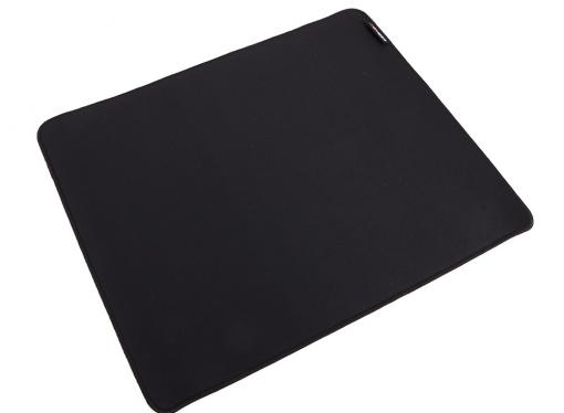 Коврик для мыши  QCYBER BLACK, игровая поверхность,  размер 430x360x4 мм, поверхность: тонкое плетение, основа: натуральный каучук, оверлок.