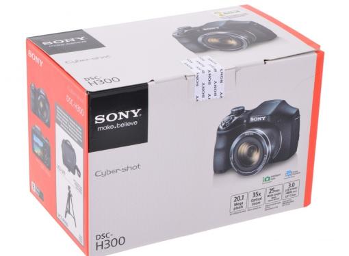 Фотоаппарат SONY DSC-H300 Черный (20.1Mp, 35x zoom, 3