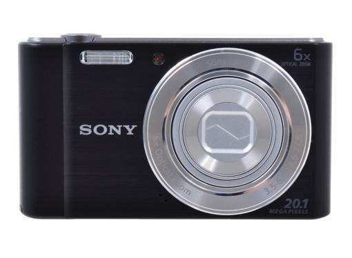 Фотоаппарат SONY DSC-W810B Black (20Mp, 6x zoom, 2.7