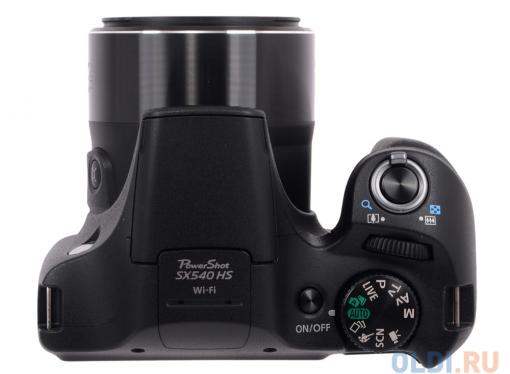 Фотоаппарат Canon PowerShot SX540 HS Black (21.1Mp, 50x zoom, SD, USB, Wi-Fi, Li-Ion)