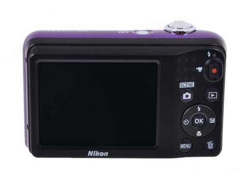 Фотоаппарат Nikon Coolpix A10 Purple Purple Lineart (16Mp, 5x zoom, SD, USB, 2.7