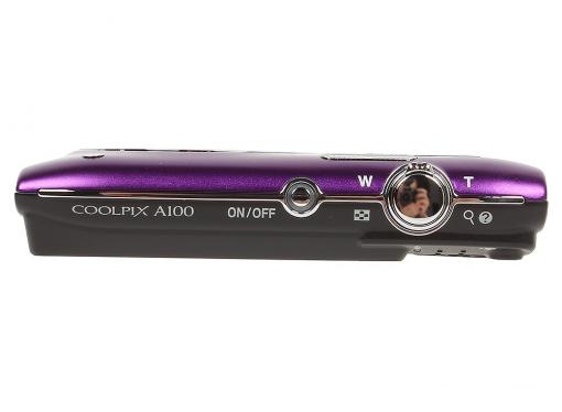 Фотоаппарат Nikon Coolpix A100 Purple (20.1Mp, 5x zoom, SD, USB, 2.6