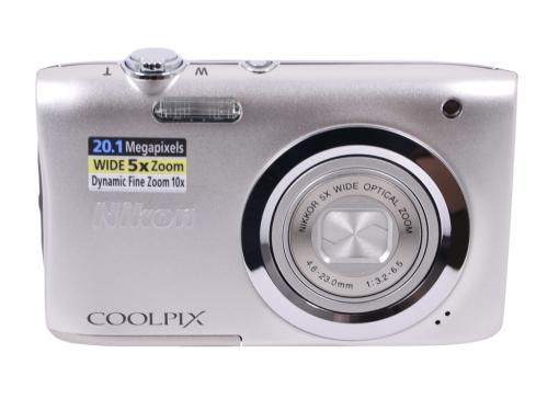 Фотоаппарат Nikon Coolpix A100 Silver (20.1Mp, 5x zoom, SD, USB, 2.6