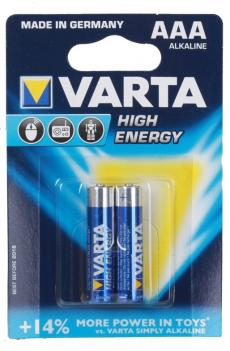 Батарейка VARTA HIGH ENERGY AAA бл 2  04903121412
