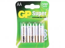 Батарея GP 15A 4шт. Super Alkaline (AA) GP15A-2CR4