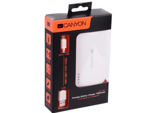 Внешний аккумулятор Canyon CNE-CPB78W