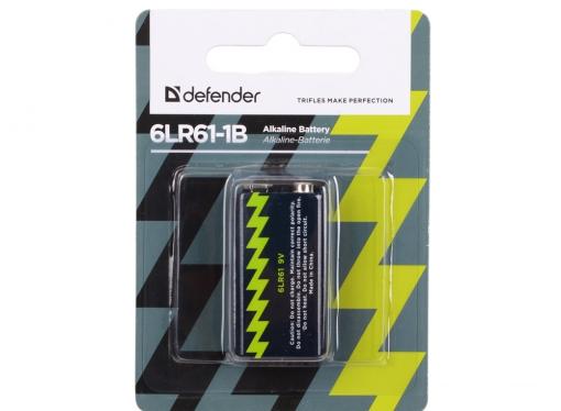 Батарейка Defender 6LR61-1B 56042 1 шт