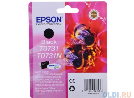 Картридж Epson Original T07314A (T10514A10 ) черный для С79/СХ3900/4900/5900/7300