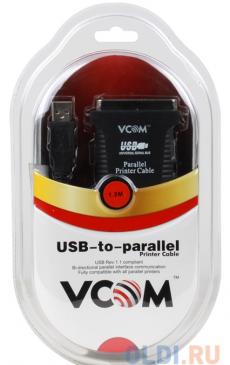 Кабель-адаптер USB AM - LPT (прямое подключение к LPT порту принтера) VCOM (VUS7052)