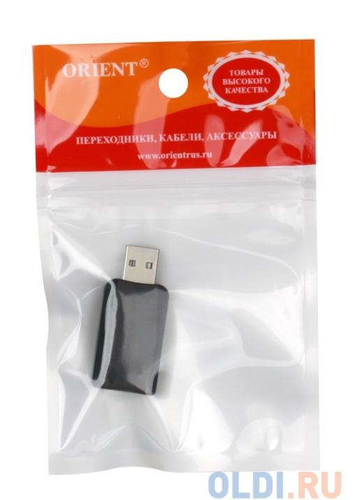 Переходник 3.5mm jack to USB ORIENT AU-01N 3.5mm jack to USB
