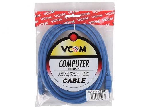 Кабель удлинительный VCOM USB3.0 Am-Af 3m (VUS7065-3M)