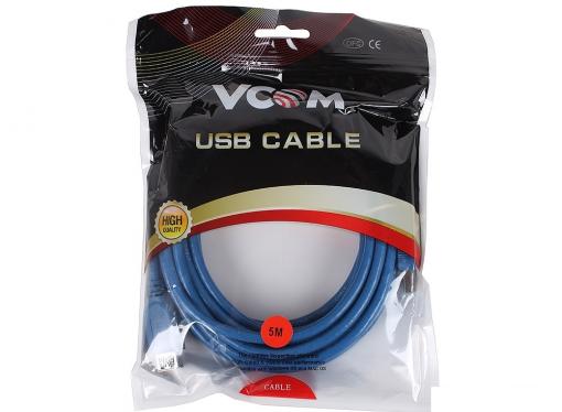 Кабель удлинительный VCOM USB3.0 Am-Af 5m (VUS7065-5M)