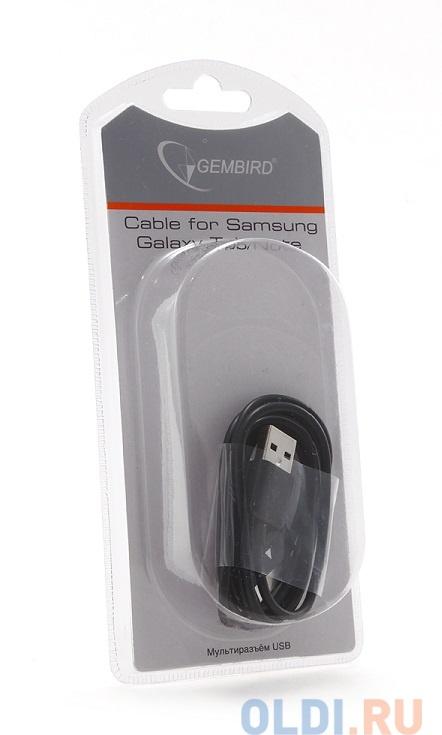 Кабель USB Gembird/Cablexpert, AM/Samsung, для Samsung Galaxy Tab/Note, 1м, черный, блист