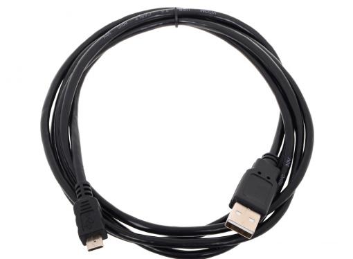 Кабель VCOM USB2.0 Am-micro-B 5P, 1.8м , черный (VUS6945-1.8MO)