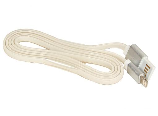 Кабель USB 2.0 Cablexpert, AM/Lightning 8P, 1м серебристый металлик