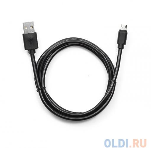 Кабель USB 2.0 Gembird/Cablexpert, двусторонние разъемы, AM/microB 5P, 1м, пакет (CC-mUSBDS-1M)