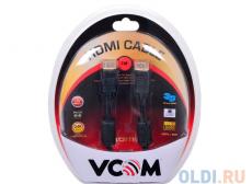 Кабель VCOM HDMI 19M/M ver:1.4-3D, 3m, позолоченные контакты, 2 фильтра (VHD6020D-3MB) Blister