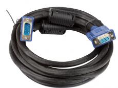 Кабель удлинительный Монитор-SVGA card (15M-15F) 3m 2 фильтра VCOM [VVG6460-3M]