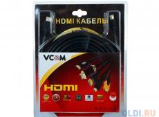 Кабель VCOM HDMI 19M/M ver:1.4+3D, 20m, позолоченные контакты, 2 фильтра (VHD6020D-20MB) Blister