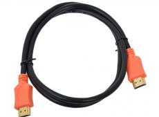 Кабель HDMI Gembird/Cablexpert, 1м, v1.4, 19M/19M, серия Light, черный, позол.разъемы,