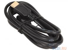 Кабель HDMI Gembird/Cablexpert, 1.8м, v1.4, 19M/19M, серия Light, черный, позол.разъемы,