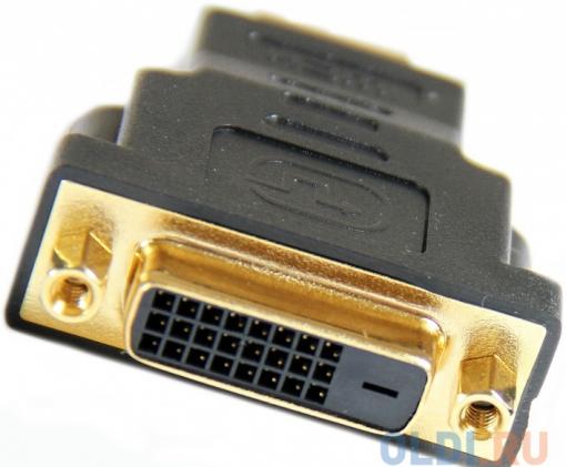 Адаптер (переходник) Aopen DVI-D 25F to HDMI 19M (ACA311) позолоченные контакты
