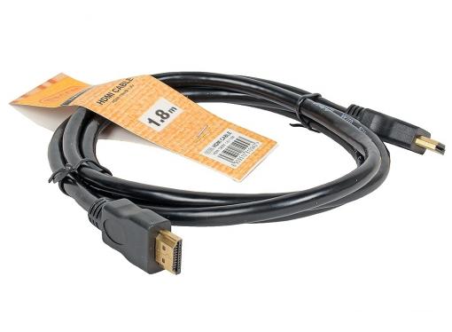 Кабель цифровой TV-COM HDMI19M to HDMI19M, V1.4+3D, 1.8m (CG150S-1.8M)