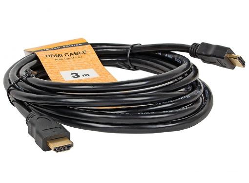 Кабель цифровой TV-COM HDMI19M to HDMI19M, V1.4+3D, 3m (CG150S-3M)