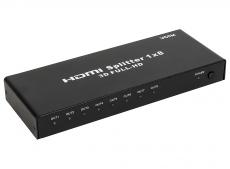 Разветвитель HDMI Spliitter 1=)8 3D Full-HD VCOM 1.4v HDP108 [VDS8048D] каскадируемый сплиттер на 8 мониторов/телевизоров (DD418A)
