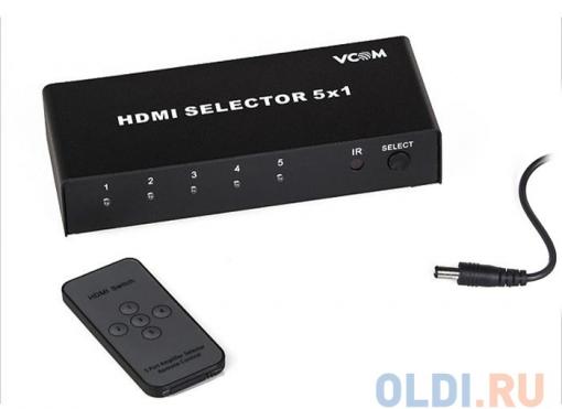 Переключатель HDMI 1.4V  5=)1 VCOM (DD435)