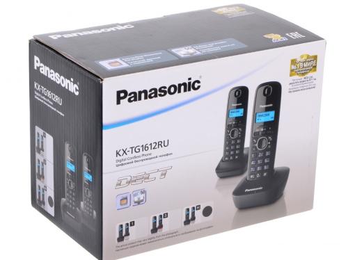 Телефон DECT Panasonic KX-TG1612RUH