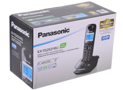 Телефон DECT Panasonic KX-TG2521RUT автоответчик