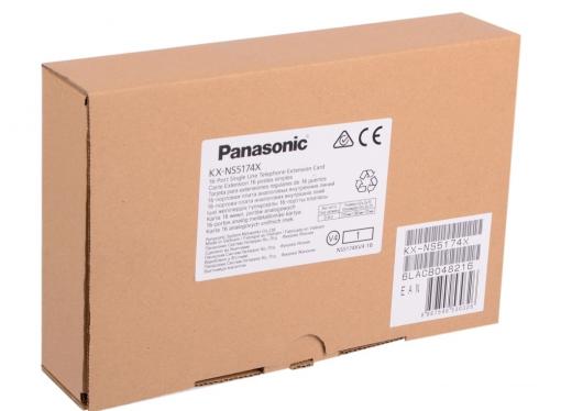 Плата расширения Panasonic KX-NS5174X 16-портовая аналоговых внутренних линий MCSLC16 PRI30/E1